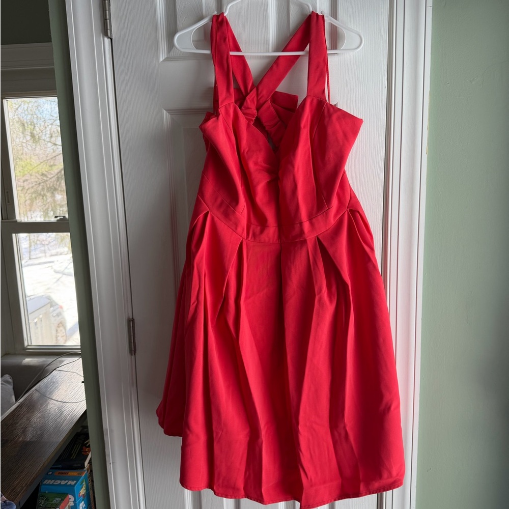 Simply Be Elegant Coral Dress